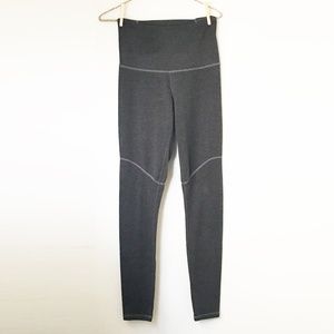 eko® cotton high rise legging - dark grey heather
